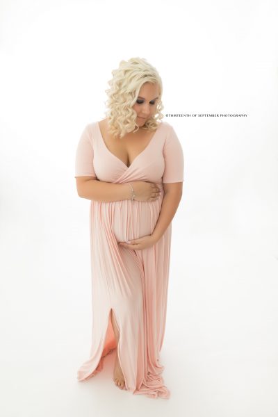 Vivian Gown in Blush Pink
Size: M | 36-38 Cup Size: A-DD